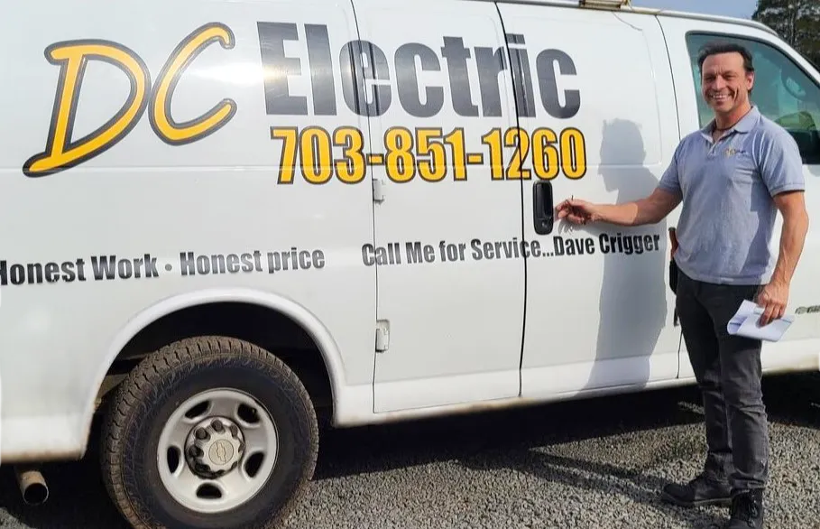 DC Van with Me lightened DC Electric Van with Dave Crigger